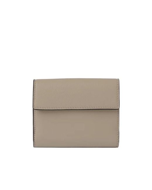 Chloé White Chloé Small Envelope Tri-Fold Wallet