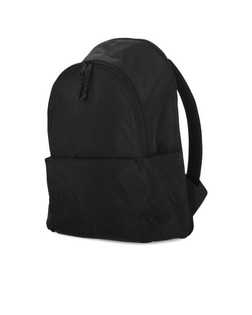 DIESEL Black D-Pack Logo Plaque Backpack for men