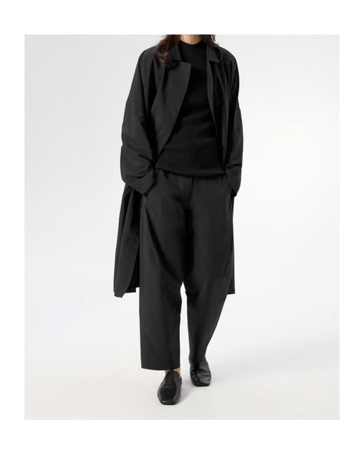 Veilance Black Nitra Sl Trench Coat