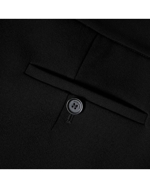 Magda Butrym Black Solid Color Casual Pants