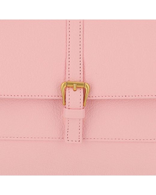 By Far Pink Logo Handbag