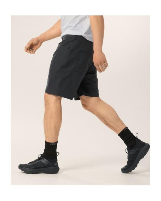 Arc'teryx Black Kragg Cotton Short 9' for men