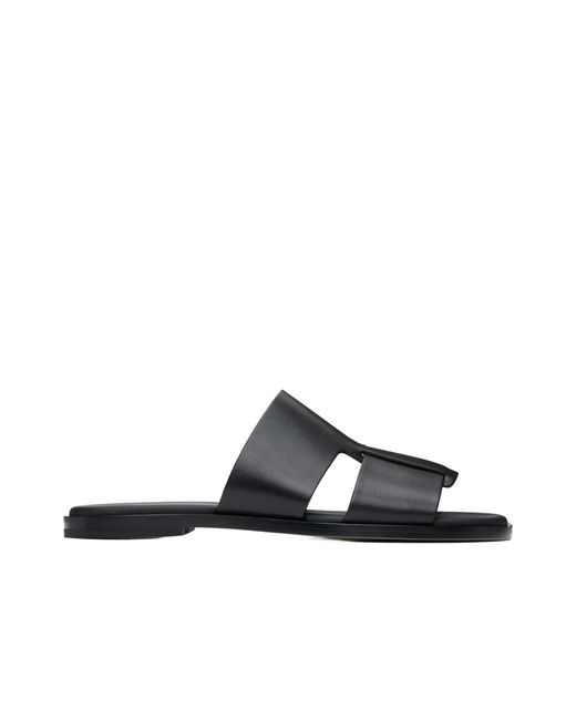 Boss Multicolor Leather Sandals for men