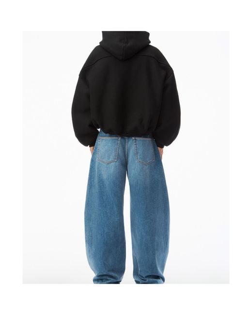 Alexander Wang Black Fleece Star Zip-Up Hoodie for men