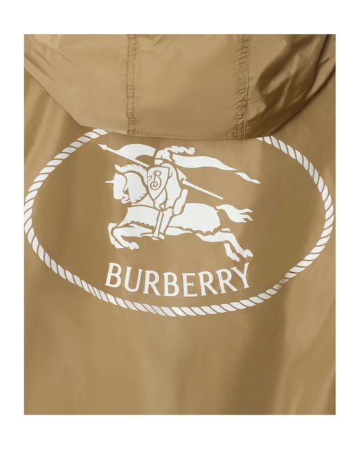 Burberry Natural Logo-Print Jacket