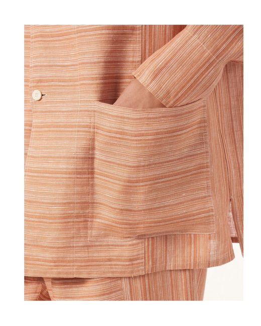 Loro Piana Pink Adney Shirt for men
