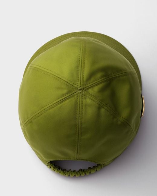 Prada Green Re-Nylon Cap