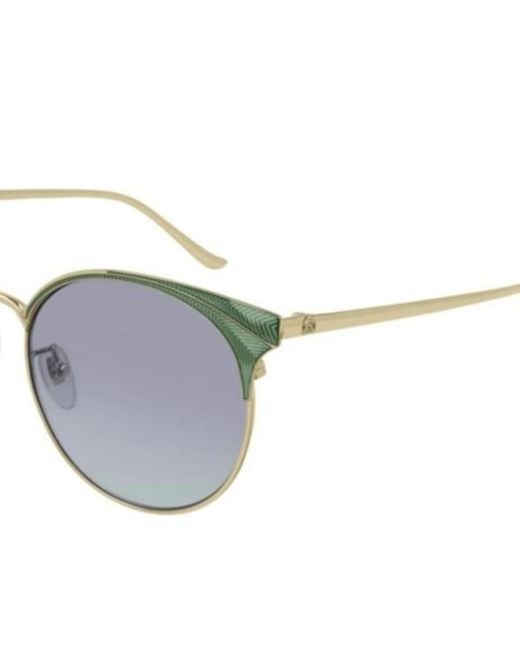 Gucci White Logo Details Sunglasses