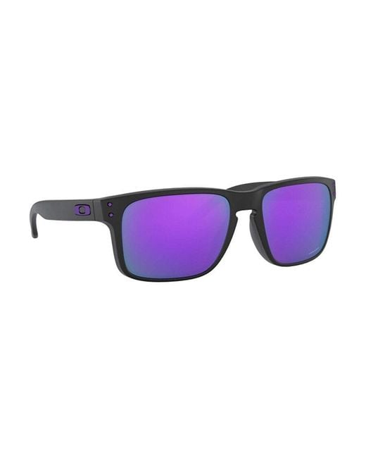Oakley Purple Square Frame Holbrook Sunglasses for men