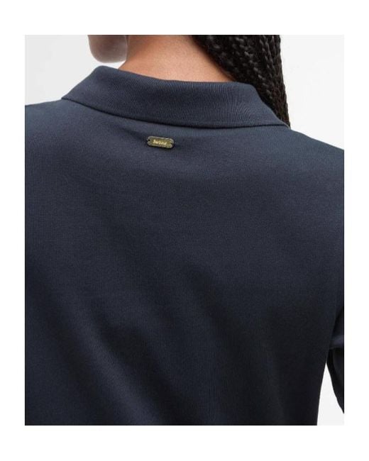 Barbour Blue Celeste Polo Midi Dress