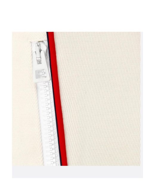 Dior White Horn Casual Pants