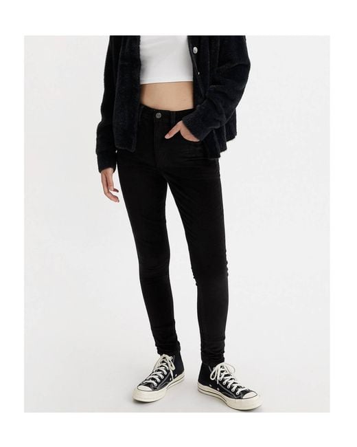 Levi's Black Cotton Trousers