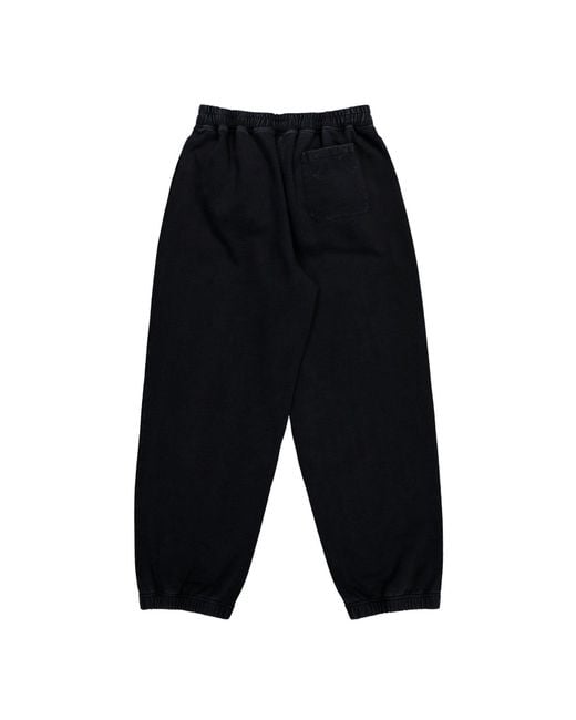 Vetements Blue Logo Printed Elasticated-Waist Sweatpants