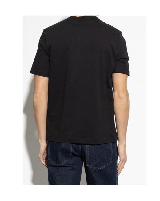 Paul Smith Black Ps Skull Sketch Print T-Shirt for men