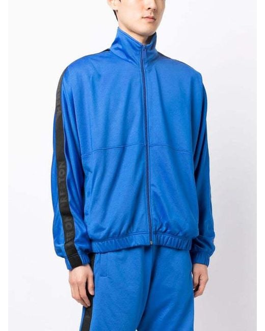 Heron Preston Blue Zipped Jacket for men
