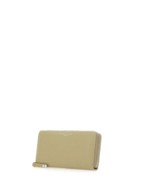 Gianni Chiarini Natural Bubble Zip-Around Wallet