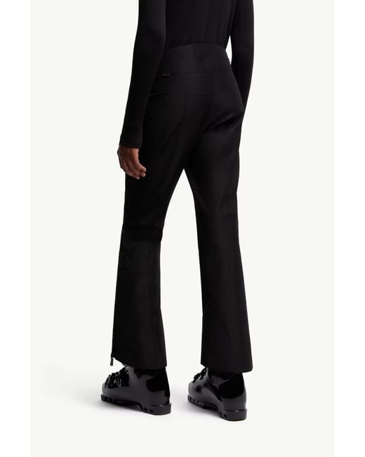 Moncler Black Padded Gore-Tex Ski Trousers
