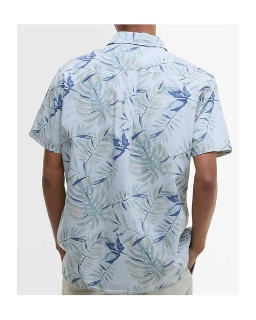 Barbour Blue B.Li Valleyfield Shirt for men
