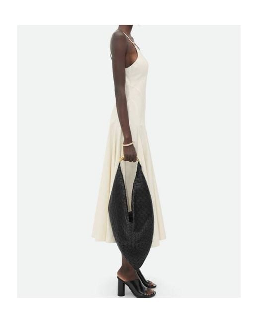 Bottega Veneta Black Foulard Shoulder Bag
