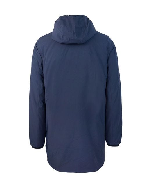 K-Way Blue Jacob St Warm Reversible Jacket for men