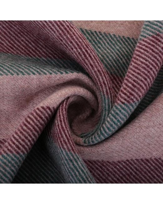 Gucci Gray Classic Striped Scarf for men