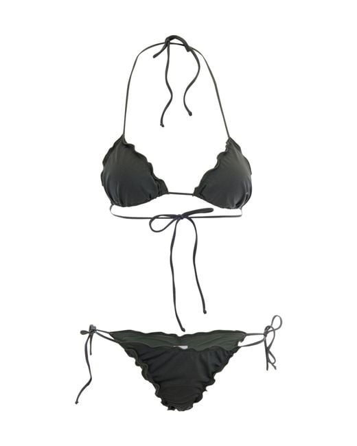 Mc2 Saint Barth White Triangle Bikini Set