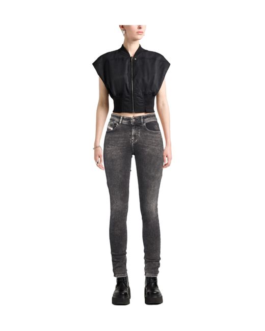 DIESEL Gray Slim-Fit Jeans