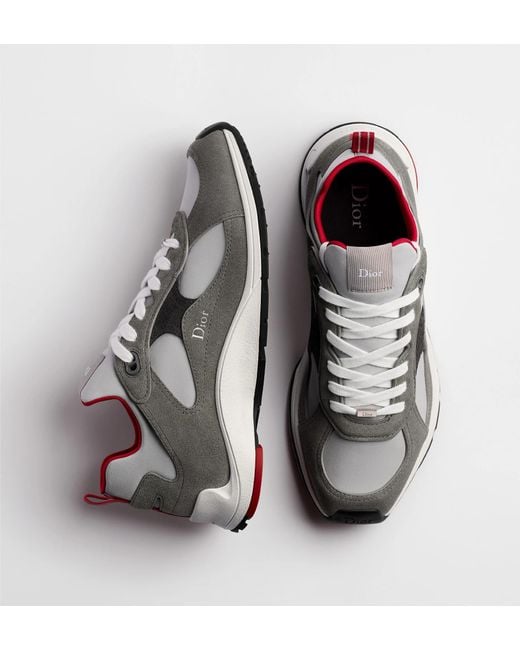 Dior White Mile Sneaker for men