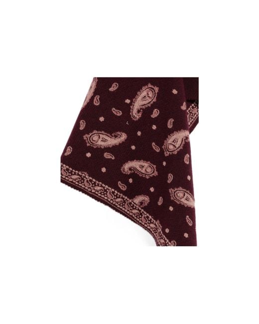 Rixo Red Triangle Scarf