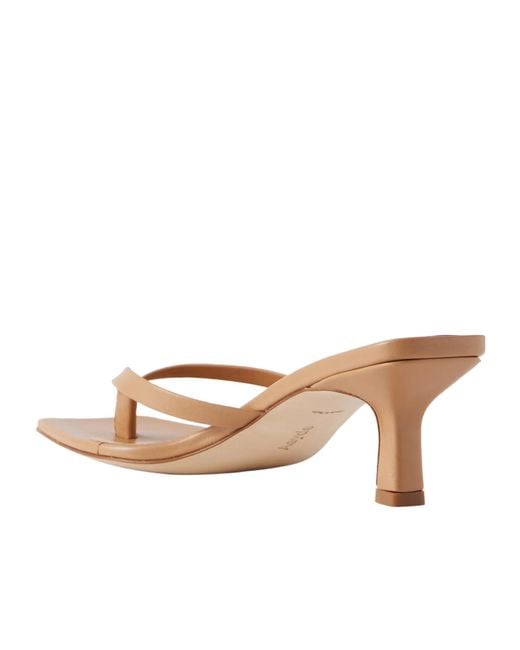 Aeyde Brown Leather Sandals