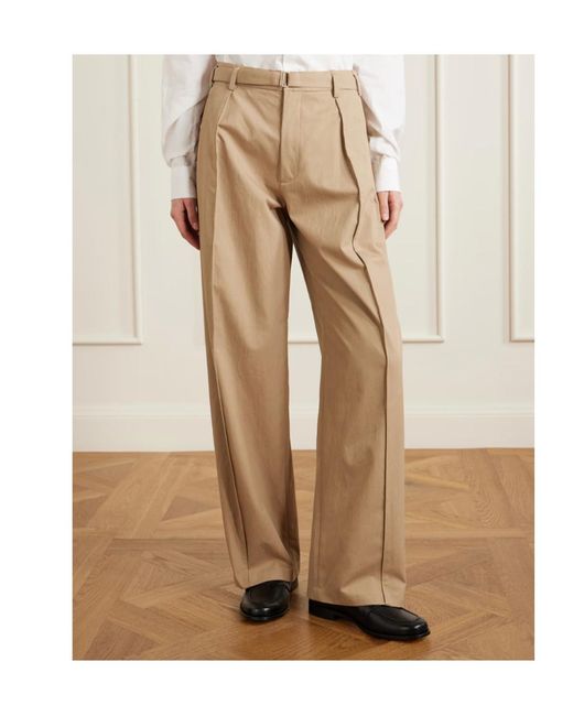 Co. Natural Casual Pants With Belt Loops