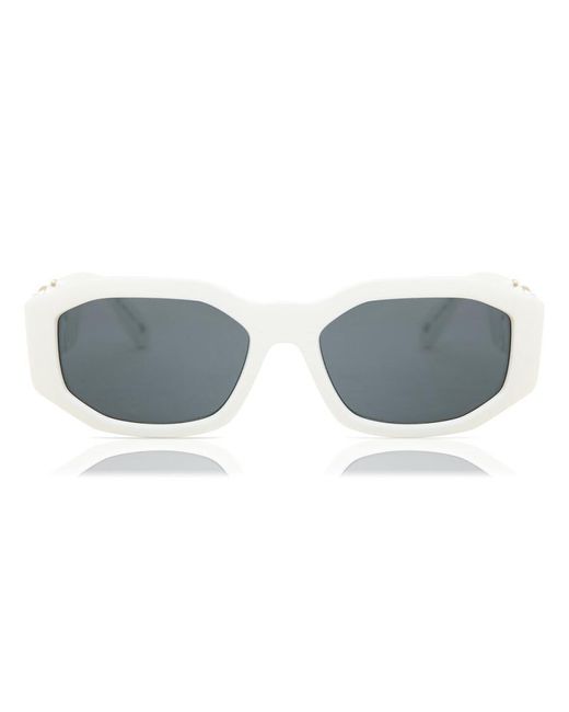 Versace Black Eyewear Rectangular Frame Sunglasses for men