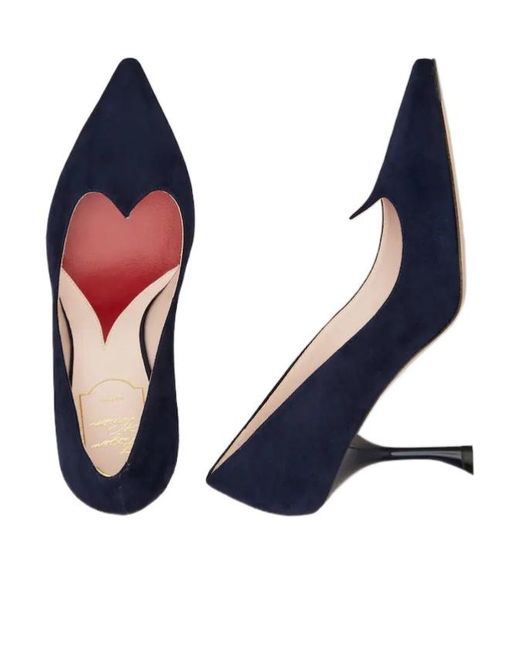 Roger Vivier Blue I Love Vivier Pumps