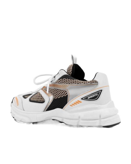 Axel Arigato White Marathon Leather And Mesh Trainers