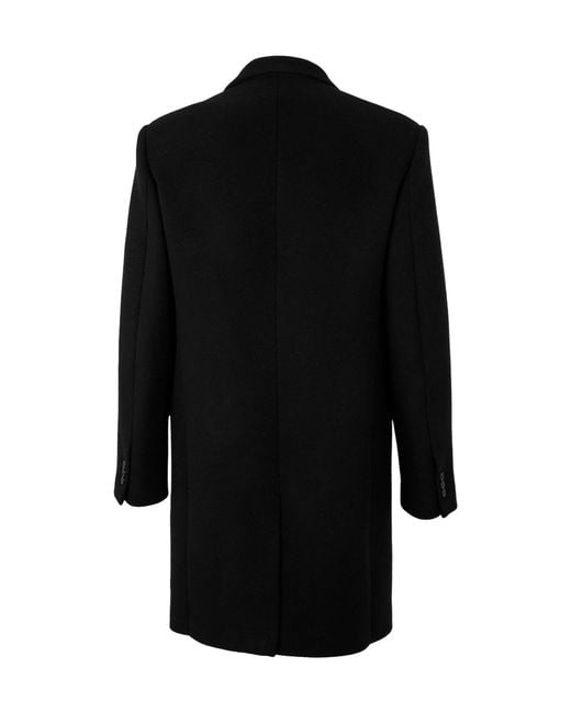 Off-White c/o Virgil Abloh Black Slim Coat Sn99 for men