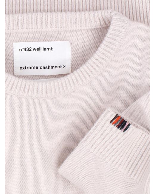 Extreme Cashmere Pink Cashmere Sweater