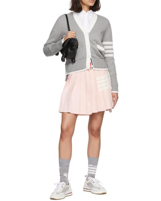 Thom Browne Black Hector Zipped Shoulder Bag
