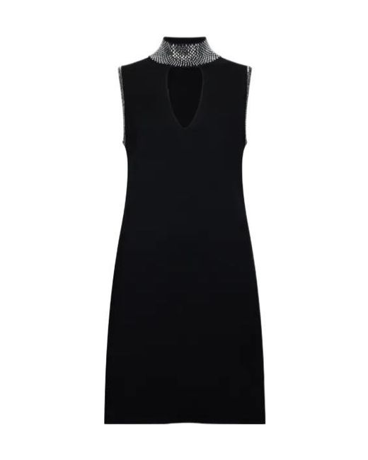 Liu Jo Black Turtleneck Dress