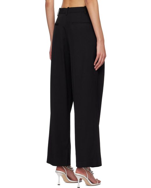 Co. Black Wide-Leg Casual Pants