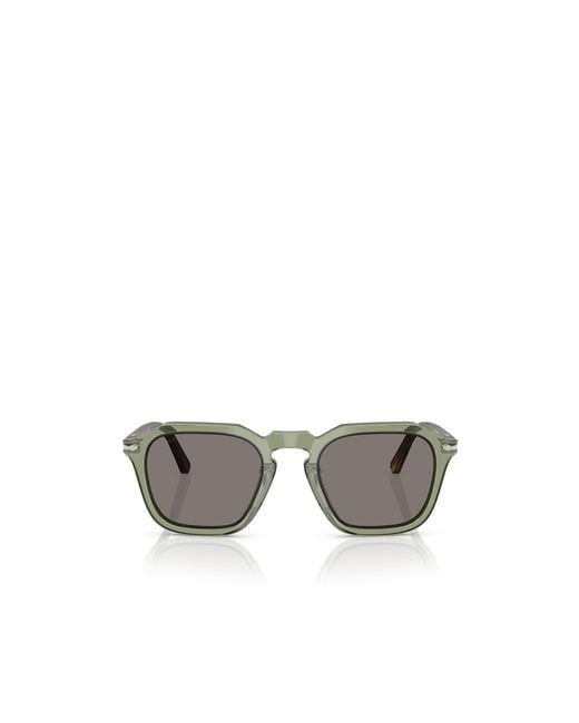 Persol Metallic Geometric-Frame Sunglasses for men