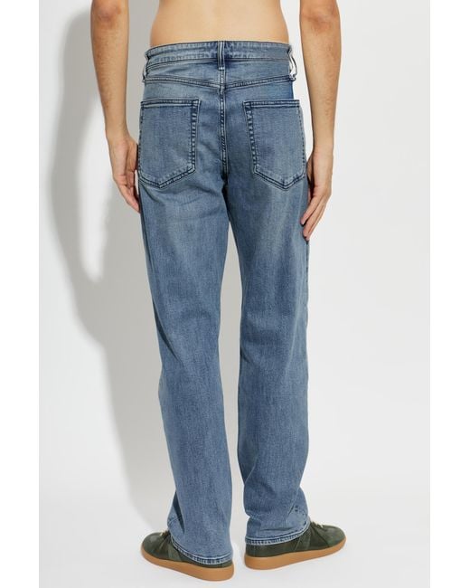 Rag & Bone Blue Belt-Loop Jeans for men