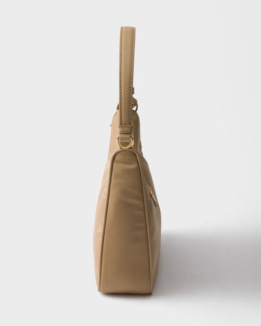 Prada Gray Re-Edition 2005 Re-Nylon And Saffiano Mini Bag