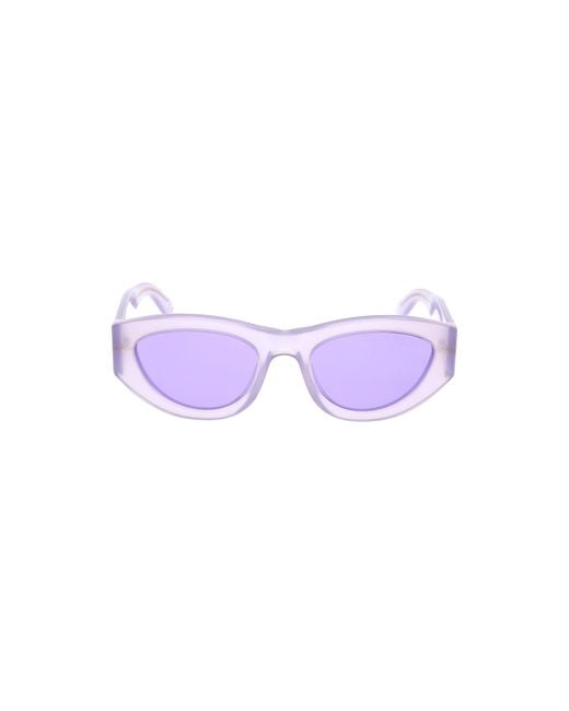 Marni Purple Logo Sunglasses