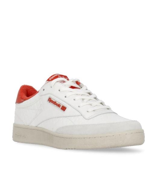 Reebok White Club C Sneakers for men