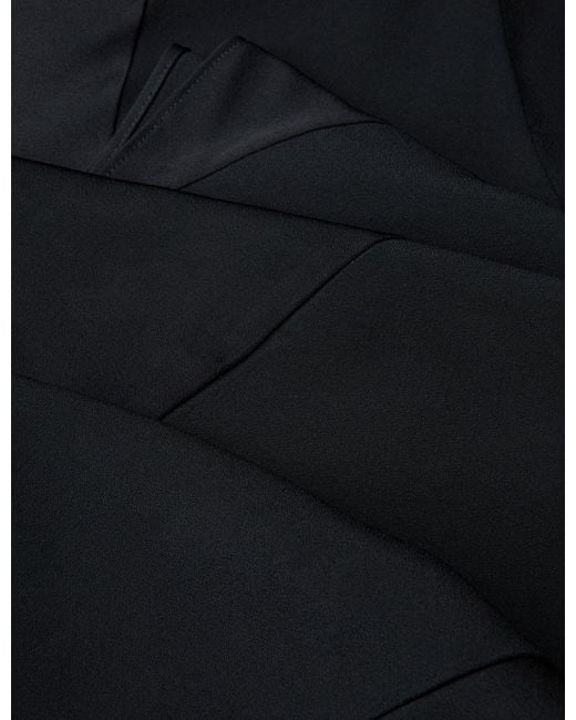 Zimmermann Black Bias-Cut Midi Skirt