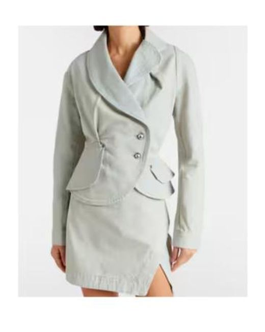 Vivienne Westwood Natural Stormy Faded Denim Jacket