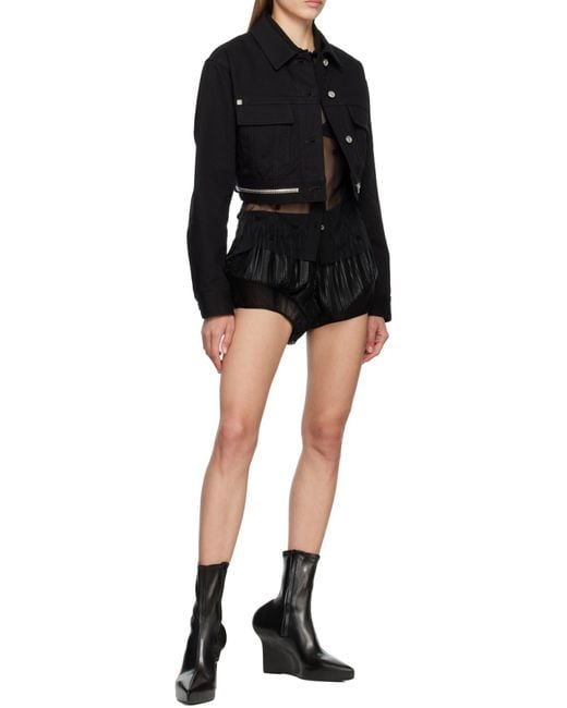 Givenchy Black Zipped Ankle Boots