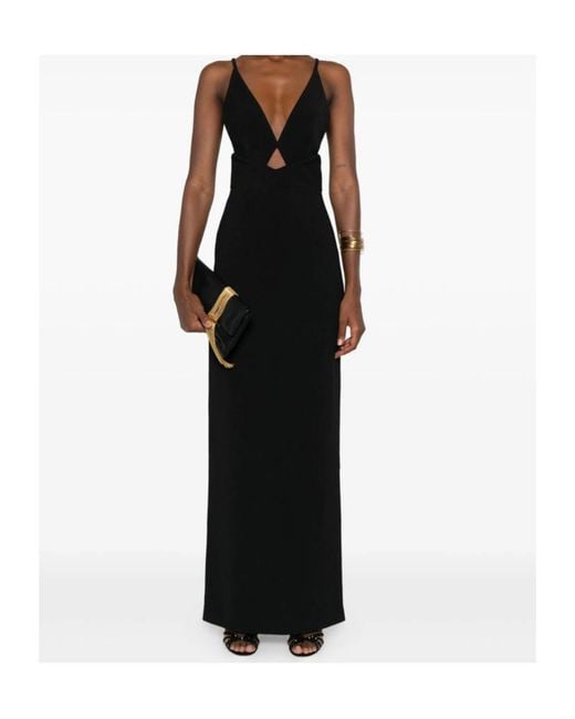 Solace London Black London Milly Maxi Dress