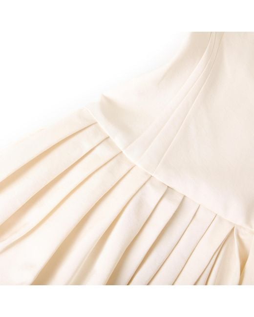 Magda Butrym White Long Maxi Dress