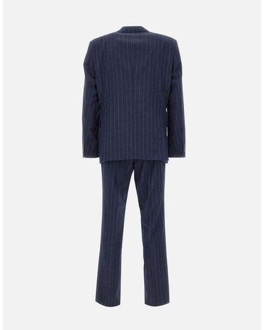 Boss Blue Boss Two-Piece Striped Tailored Suit for men